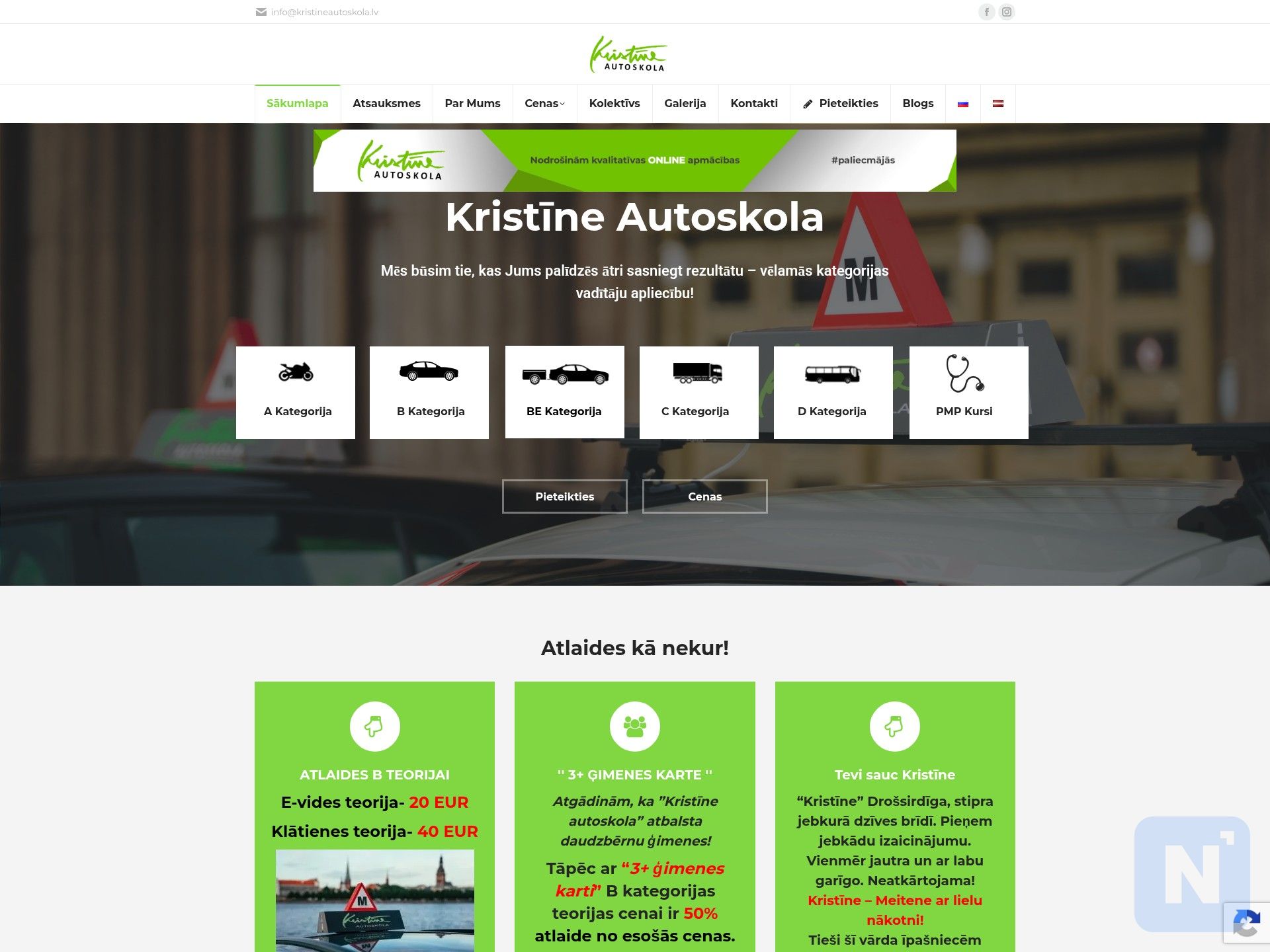Kristīne autoskola