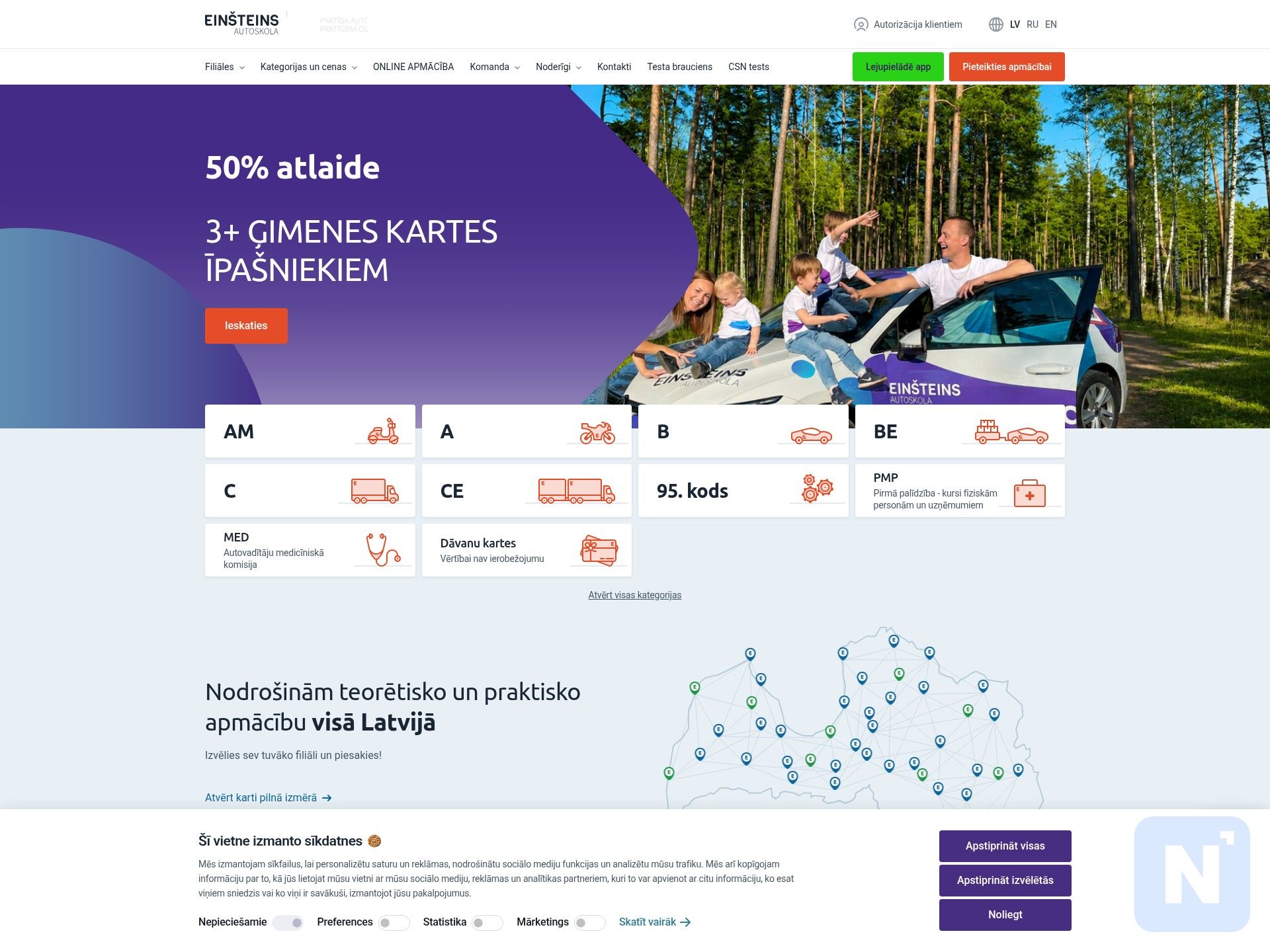 Autoskola Einšteins