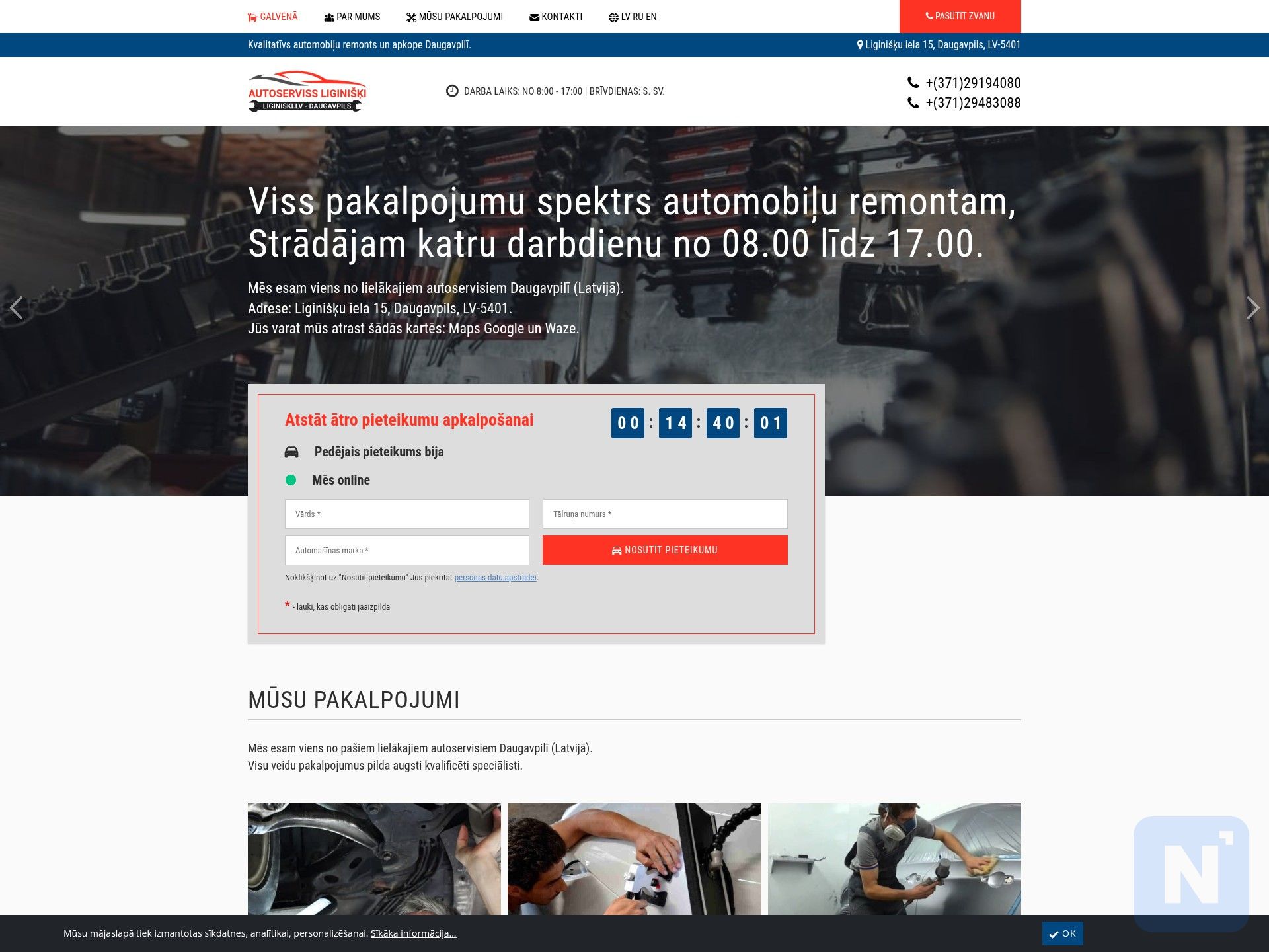 Autoserviss Liginišķi