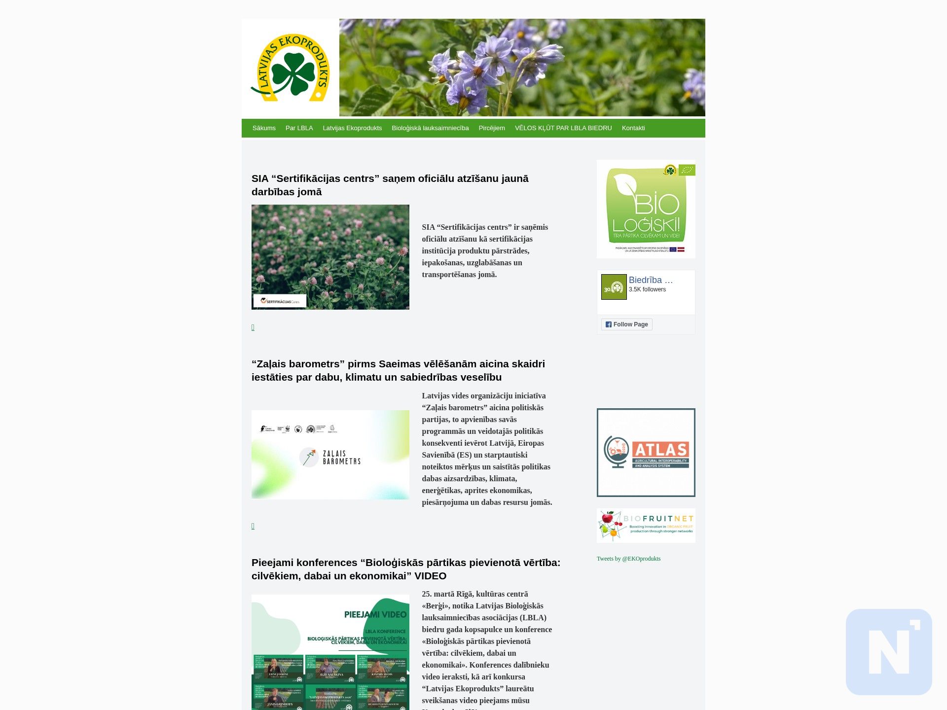 Latvijas Bioloģiskās lauksaimniecības asociācija