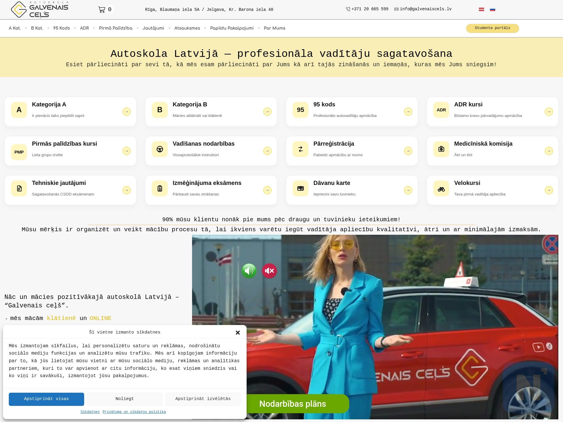 Autoskola Galvenais ceļš