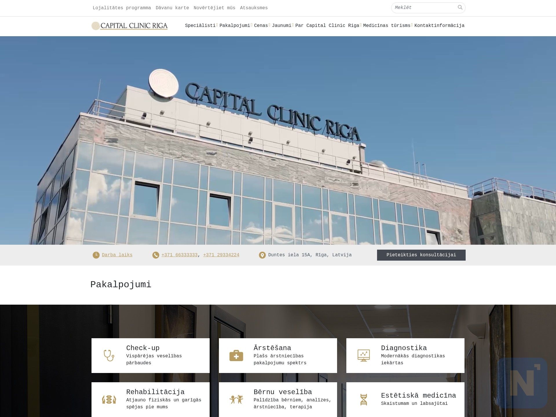 Capital Clinic Riga