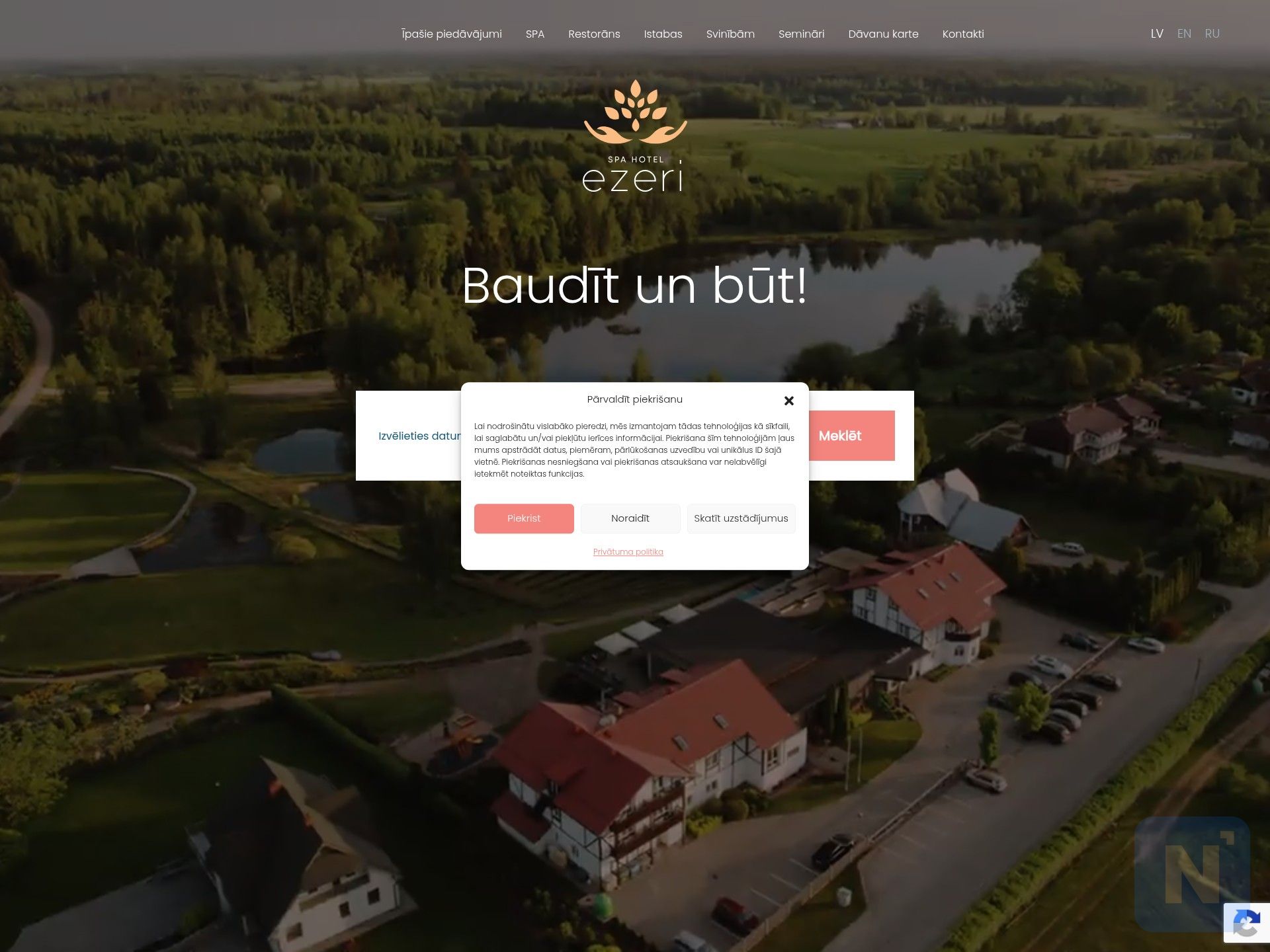 SPA Hotel Ezeri