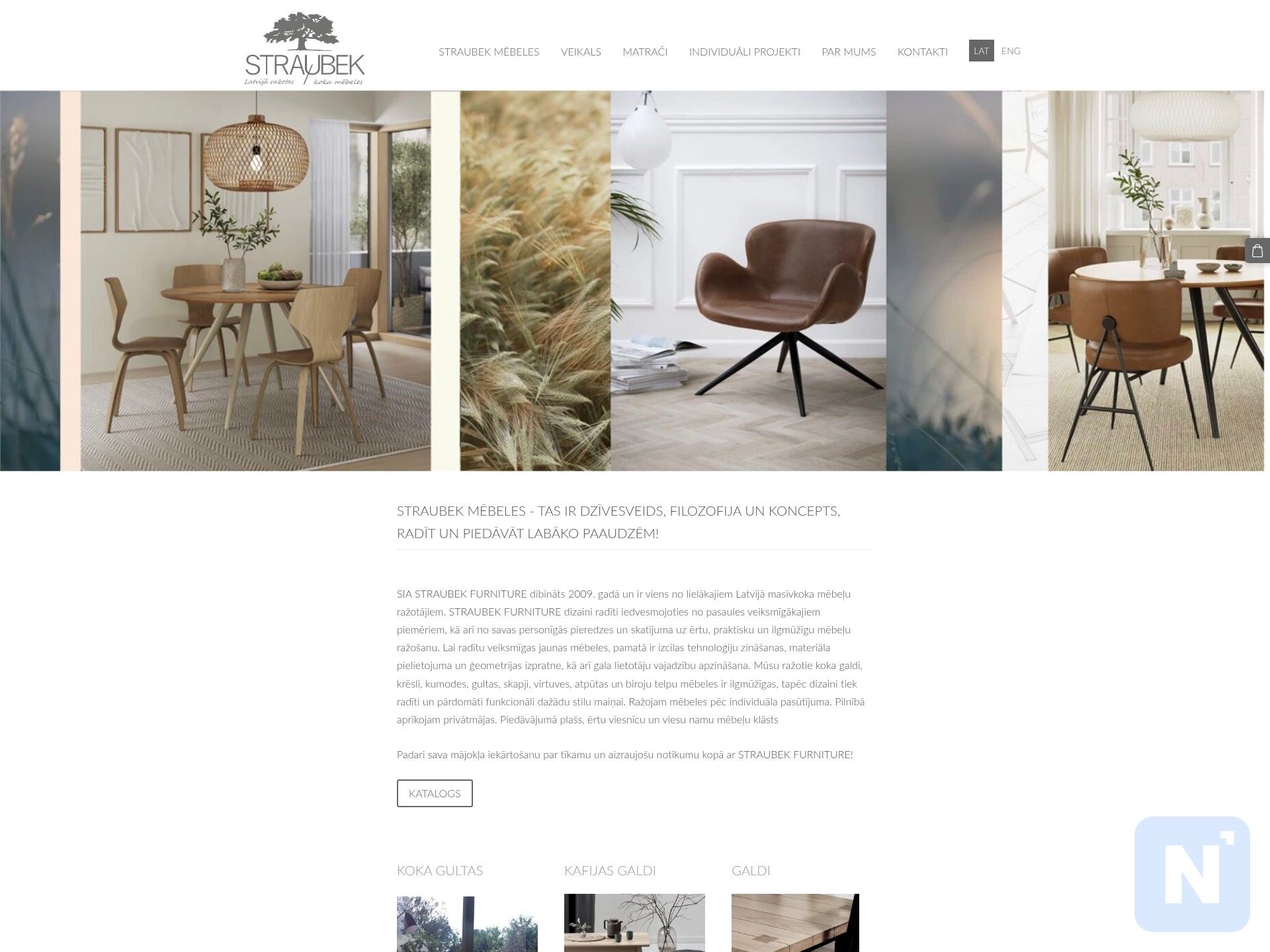STRAUBEK FURNITURE
