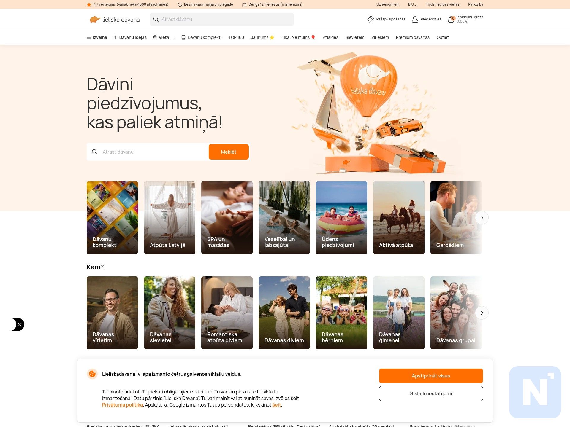 Lieliska Dāvana