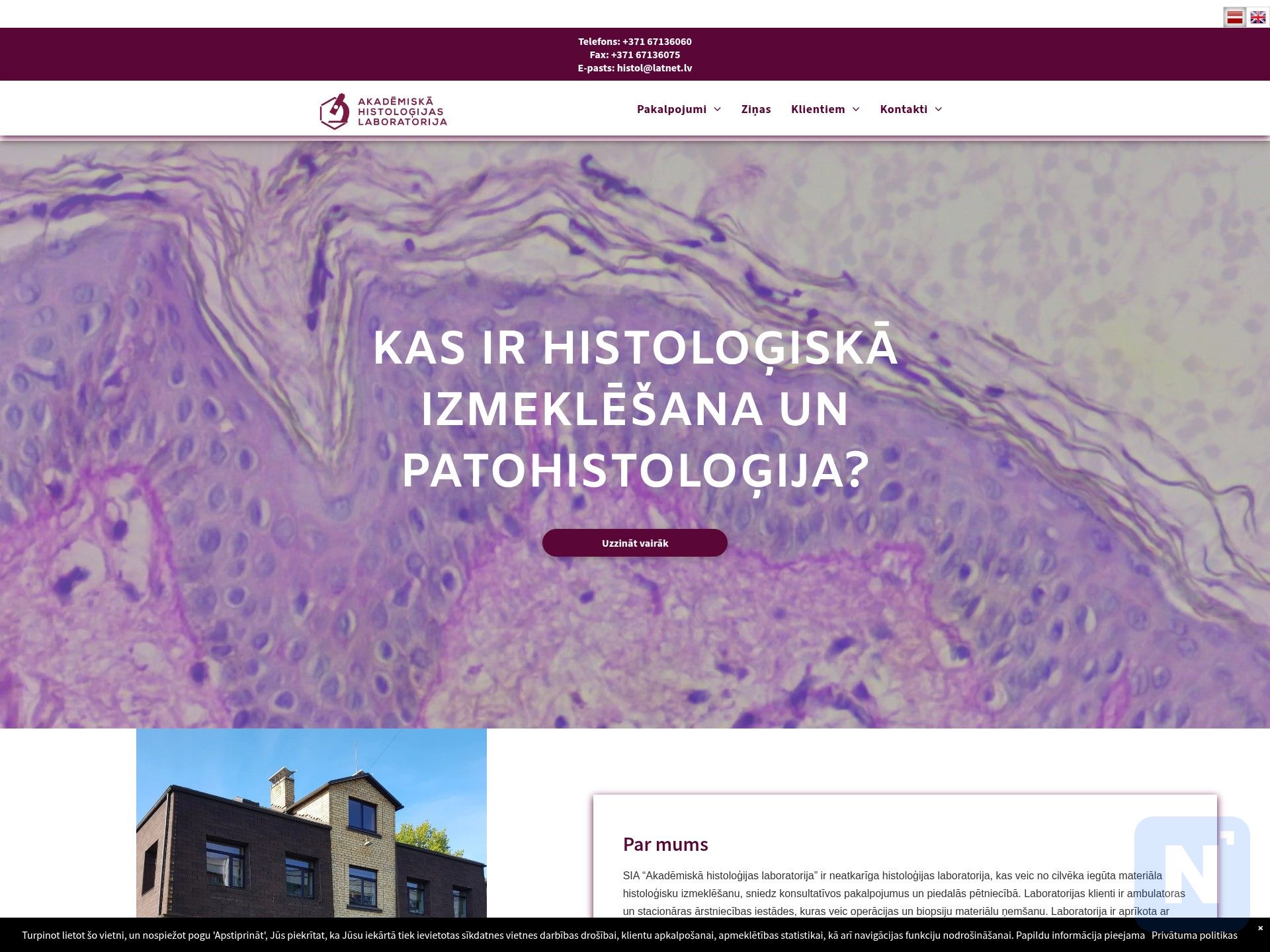 Akadēmiskā histoloģijas laboratorija