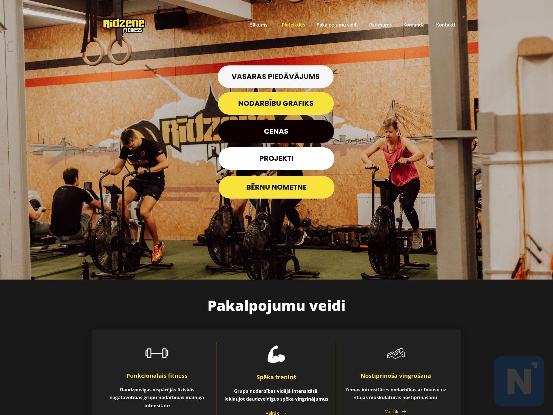 Rīdzene Fitness