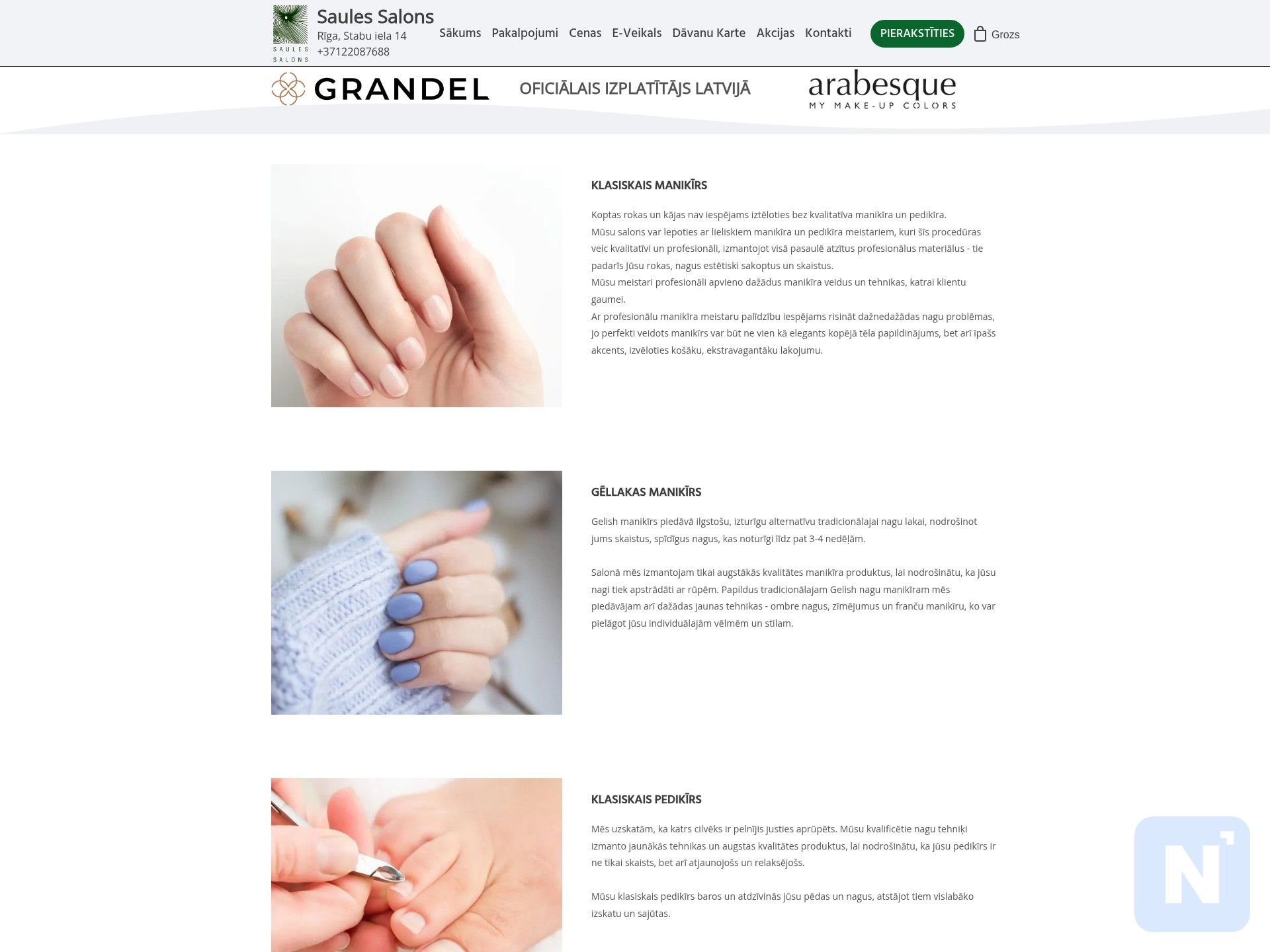 Saules salons