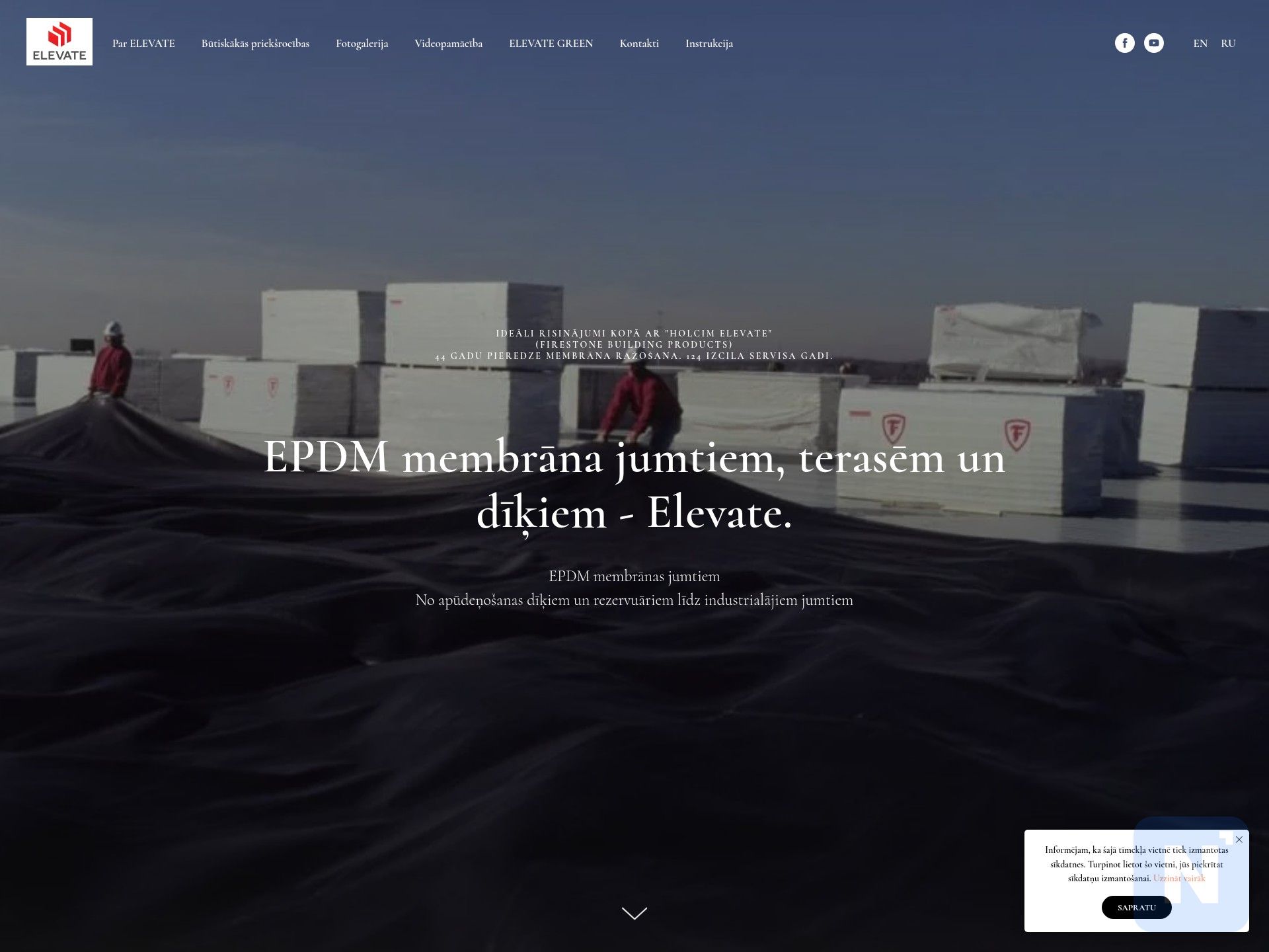 ELEVATE EPDM Latvija (Eftalat)