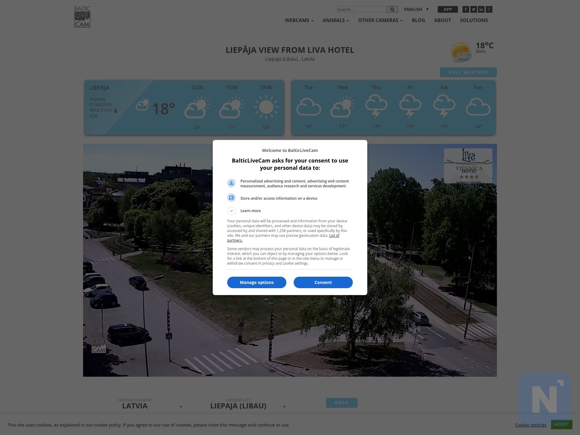 BalticLiveCam Liepāja