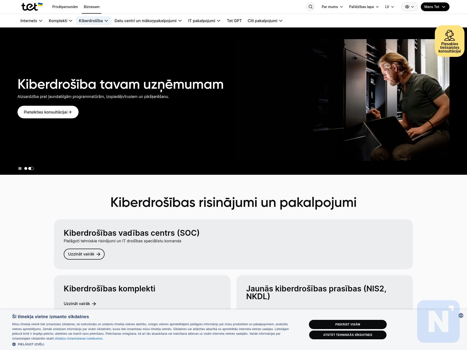 Tet kiberdrošība