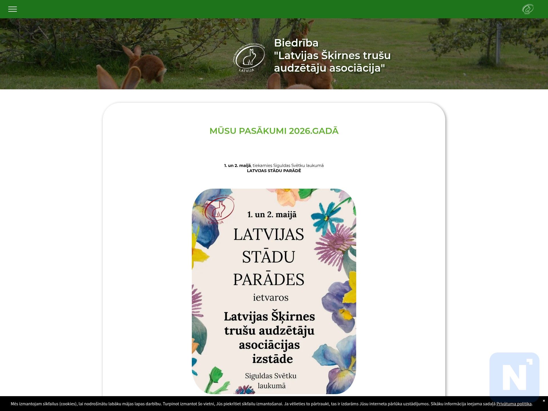 Latvijas Šķirnes trušu audzētāju asociācija