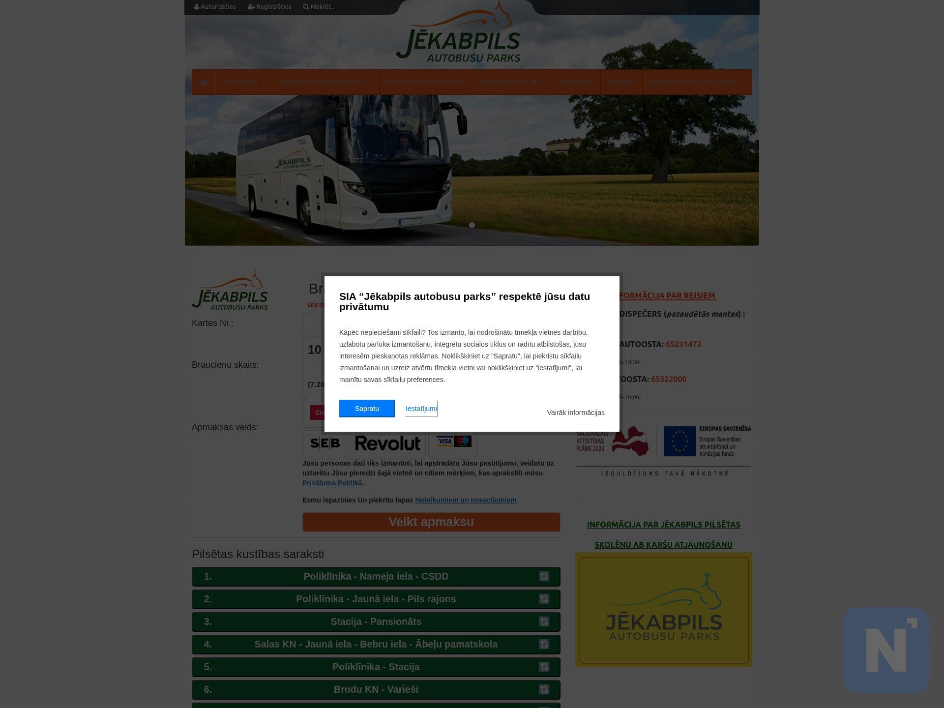 SIA "Jēkabpils autobusu parks"