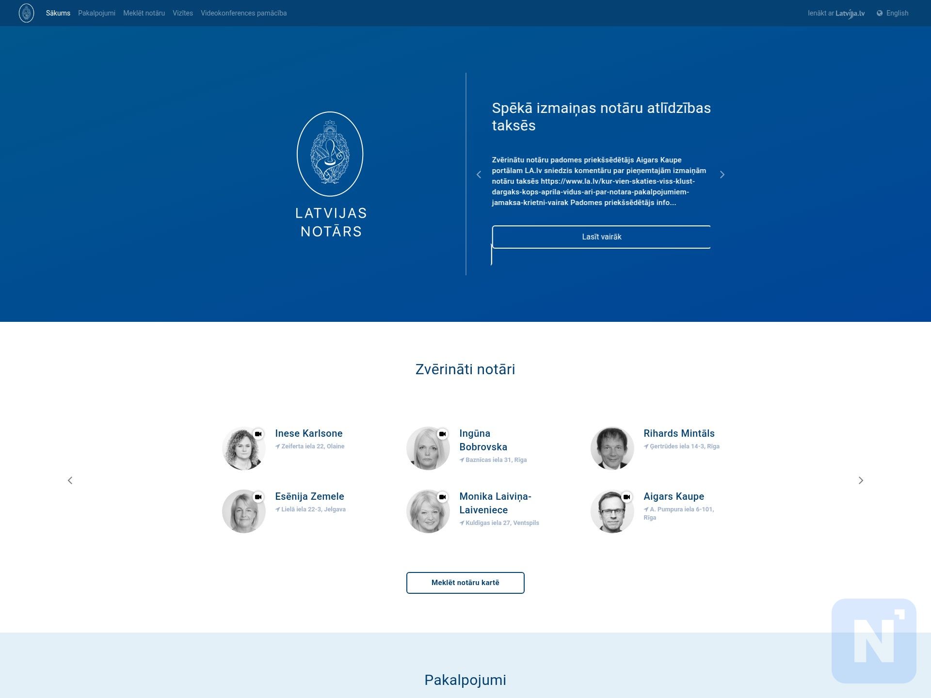 Latvijas Zvērinātu notāru padome