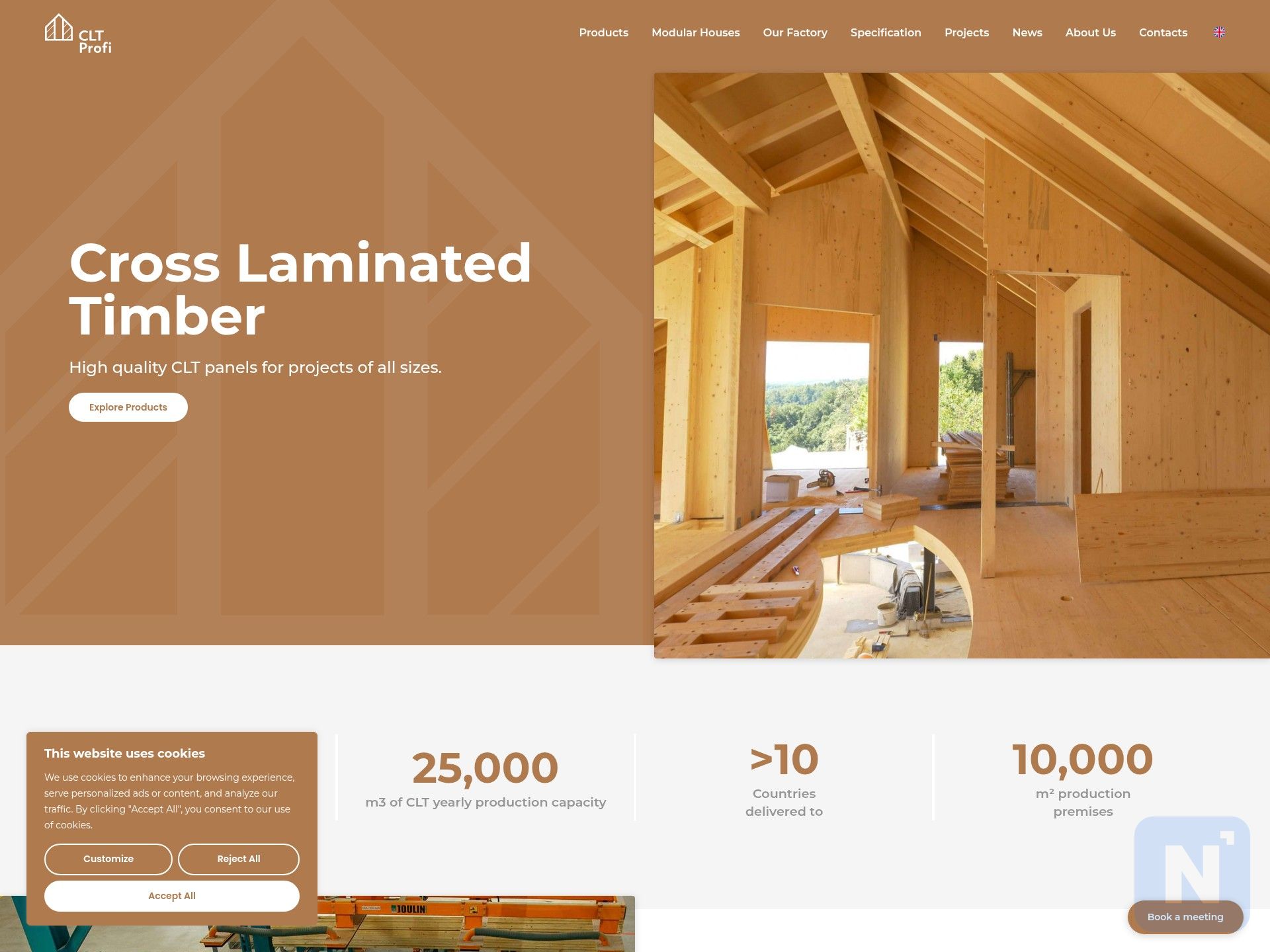 Cross Timber Systems (CLT Profi)