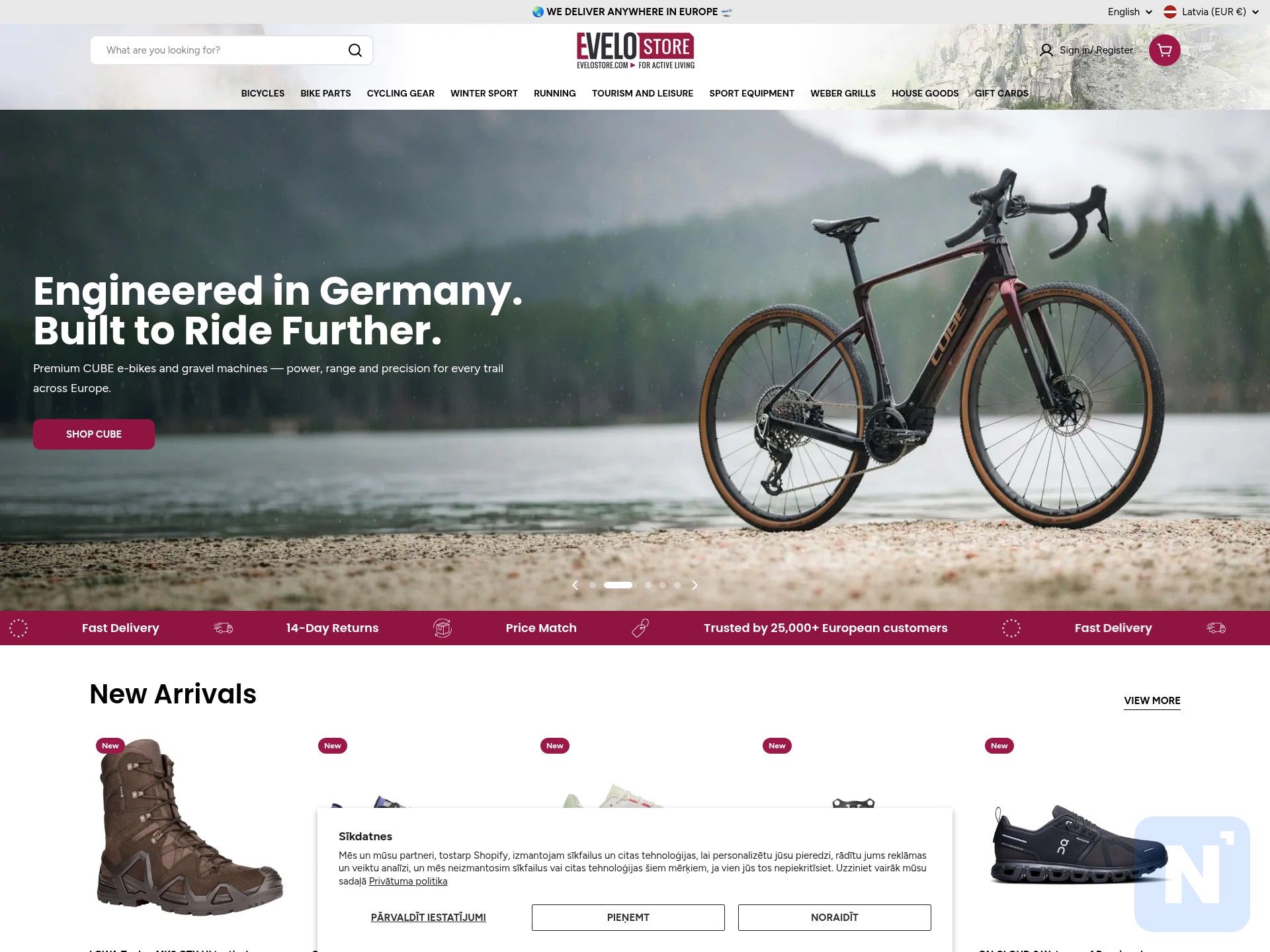 Evelostore