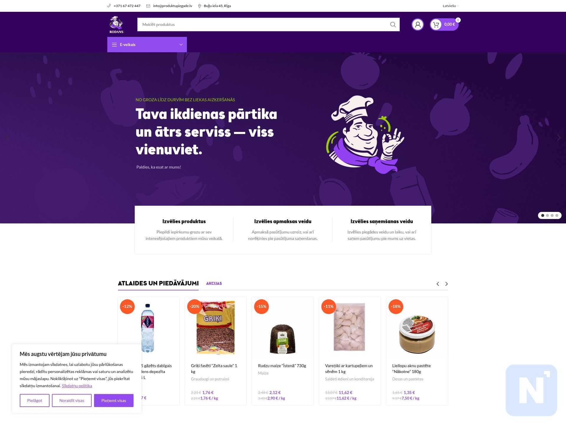 Produktu Piegāde
