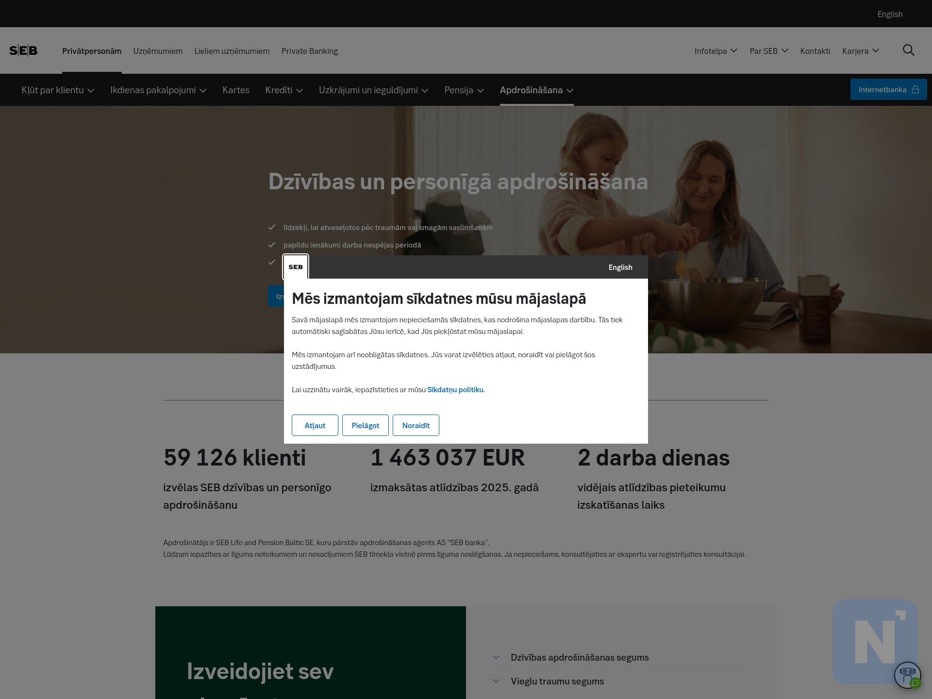 SEB Dzīvības apdrošināšana