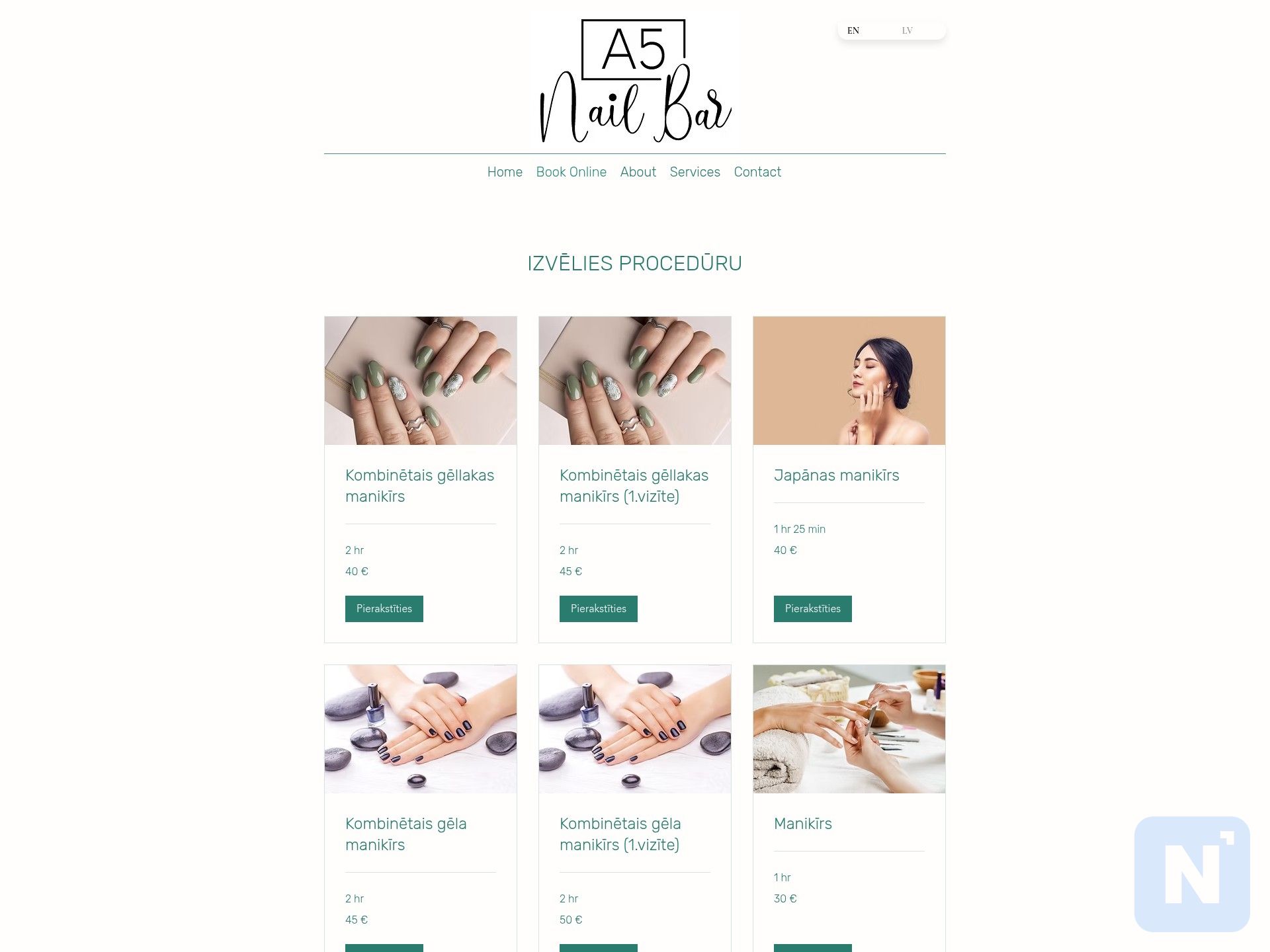A5 nailbar