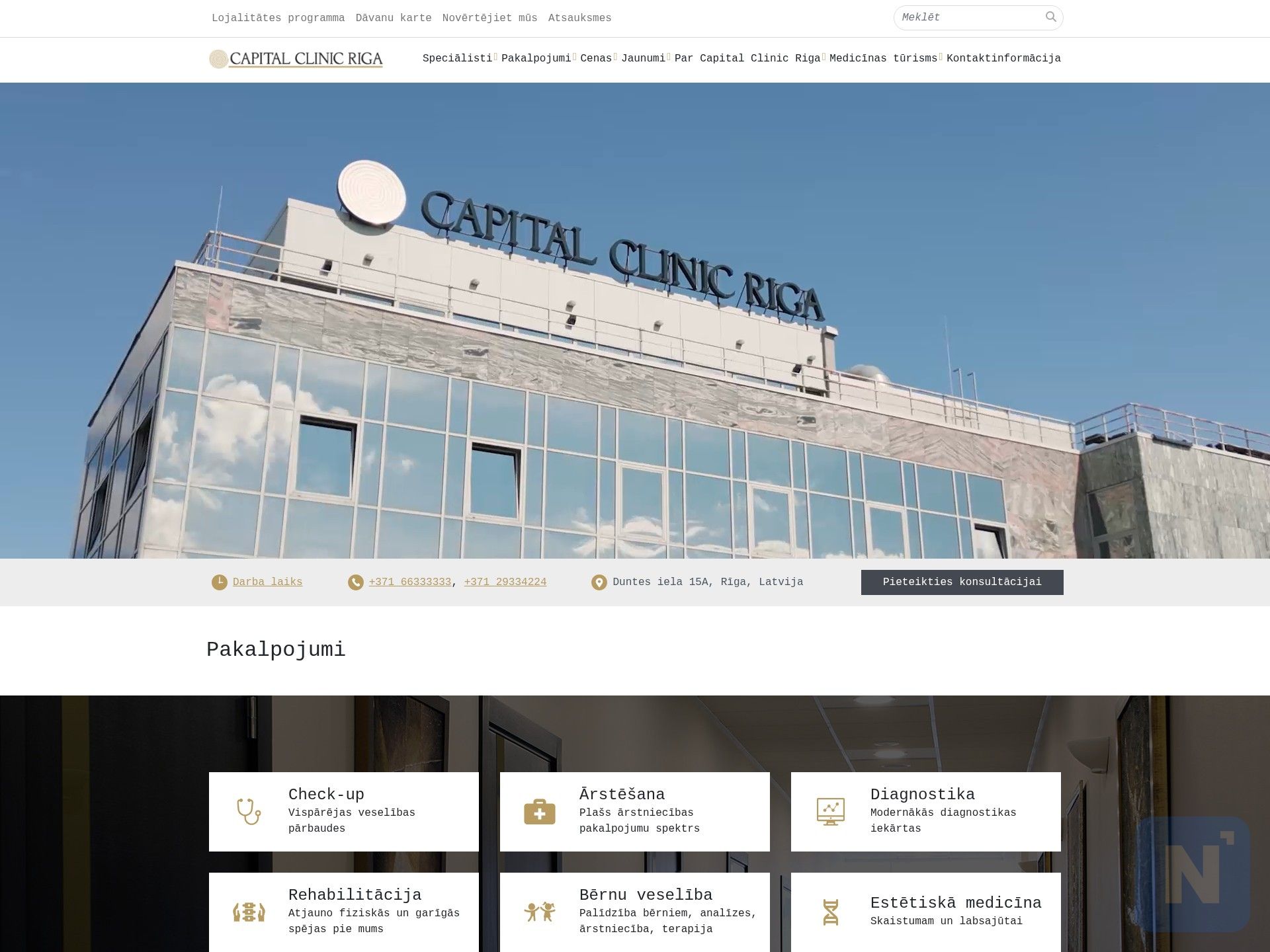 Capital Clinic Riga